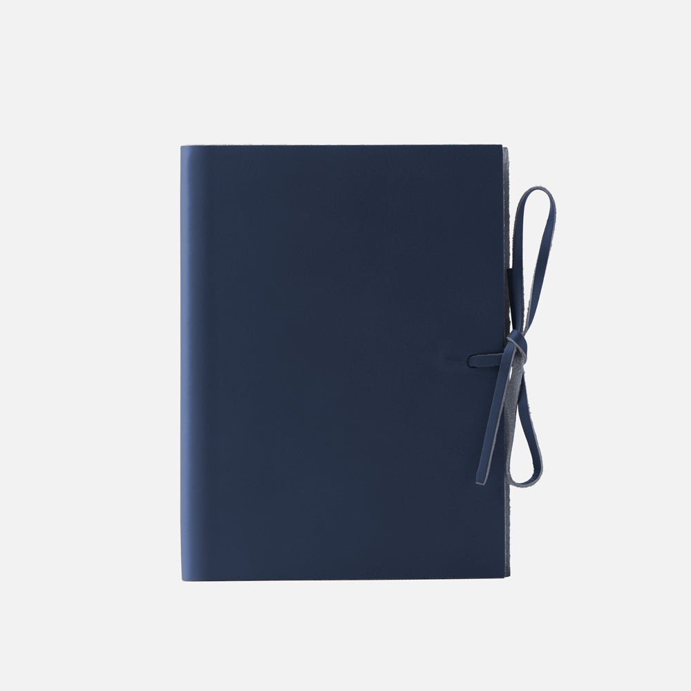 Taccuino pagine bianche<br>Copertina morbida - Collezione pelle