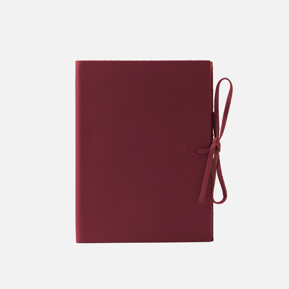 Taccuino pagine bianche<br>Copertina morbida - Collezione pelle
