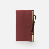 Taccuino pagine bianche<br>Copertina morbida - Collezione pelle