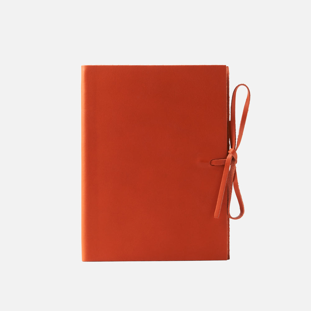 Taccuino pagine bianche<br>Copertina morbida - Collezione pelle