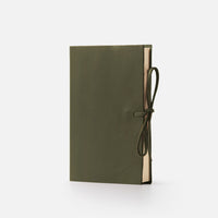 Taccuino pagine bianche<br>Copertina morbida - Collezione pelle