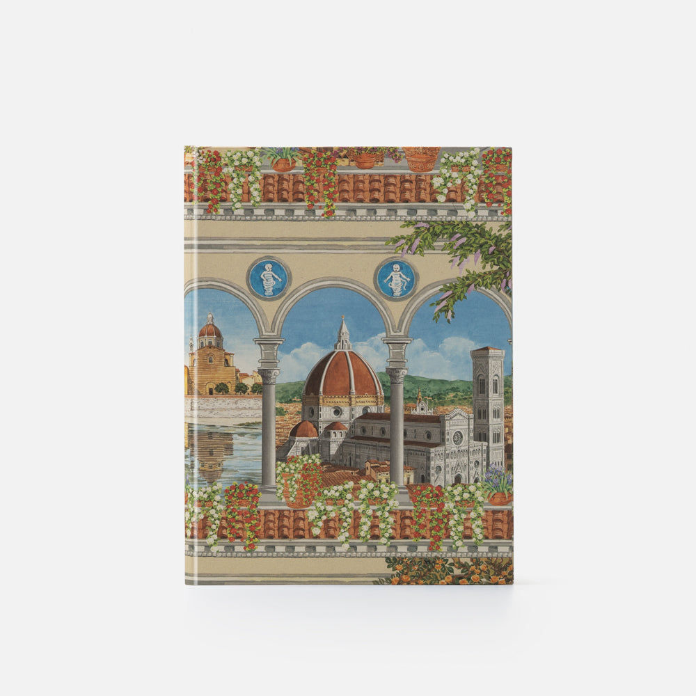 Taccuino pagine bianche<br>Copertina rigida - Collezione litografata