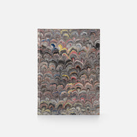 Taccuino pagine bianche<br>Copertina rigida - Collezione Pavoni