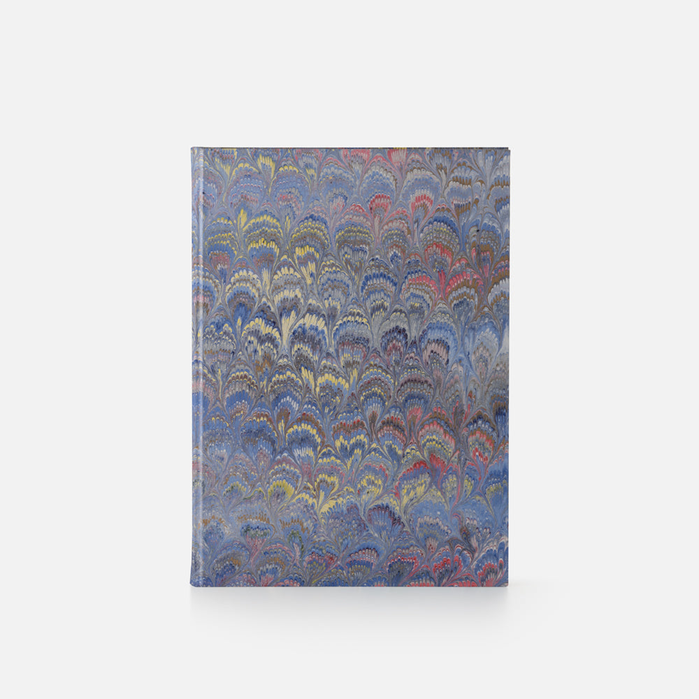 Taccuino pagine bianche<br>Copertina rigida - Collezione Pavoni