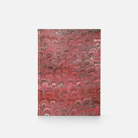 Taccuino pagine bianche<br>Copertina rigida - Collezione Pavoni