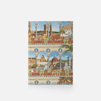 Taccuino pagine bianche<br>Copertina rigida - Collezione litografata