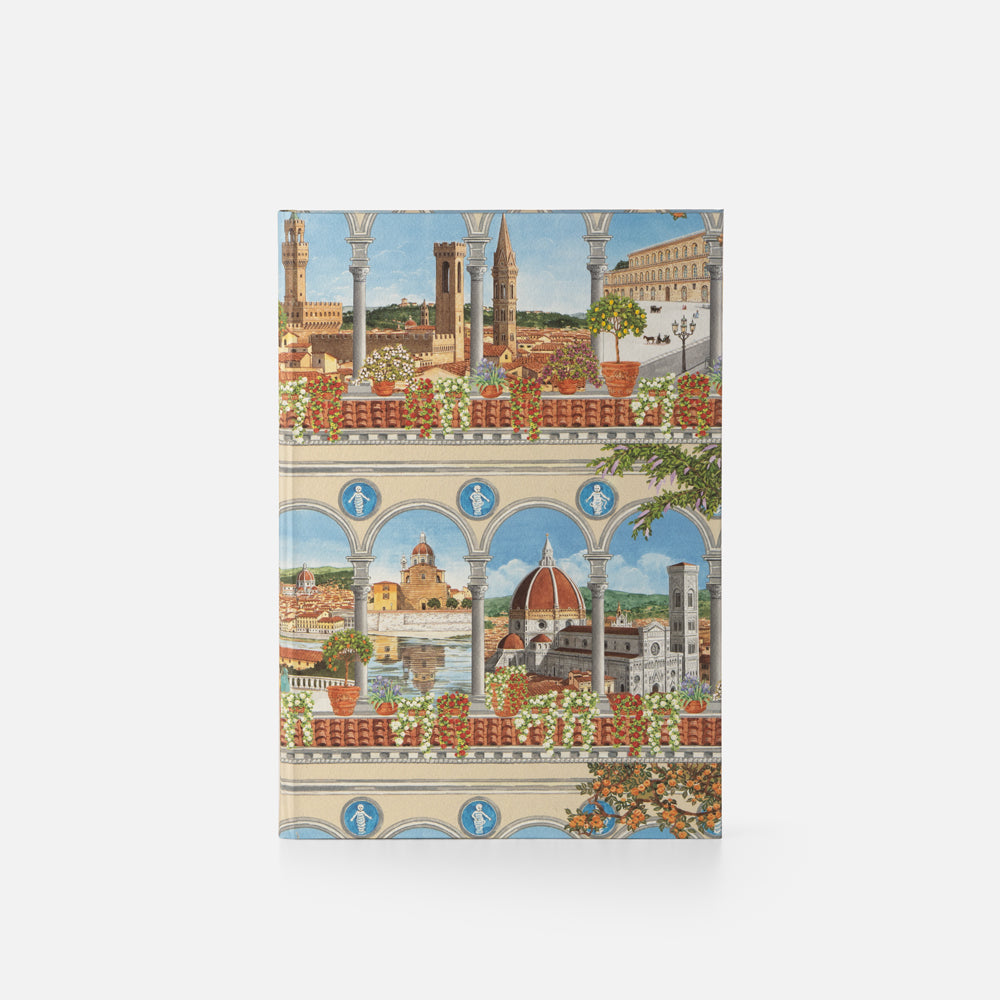 Taccuino pagine bianche<br>Copertina rigida - Collezione litografata