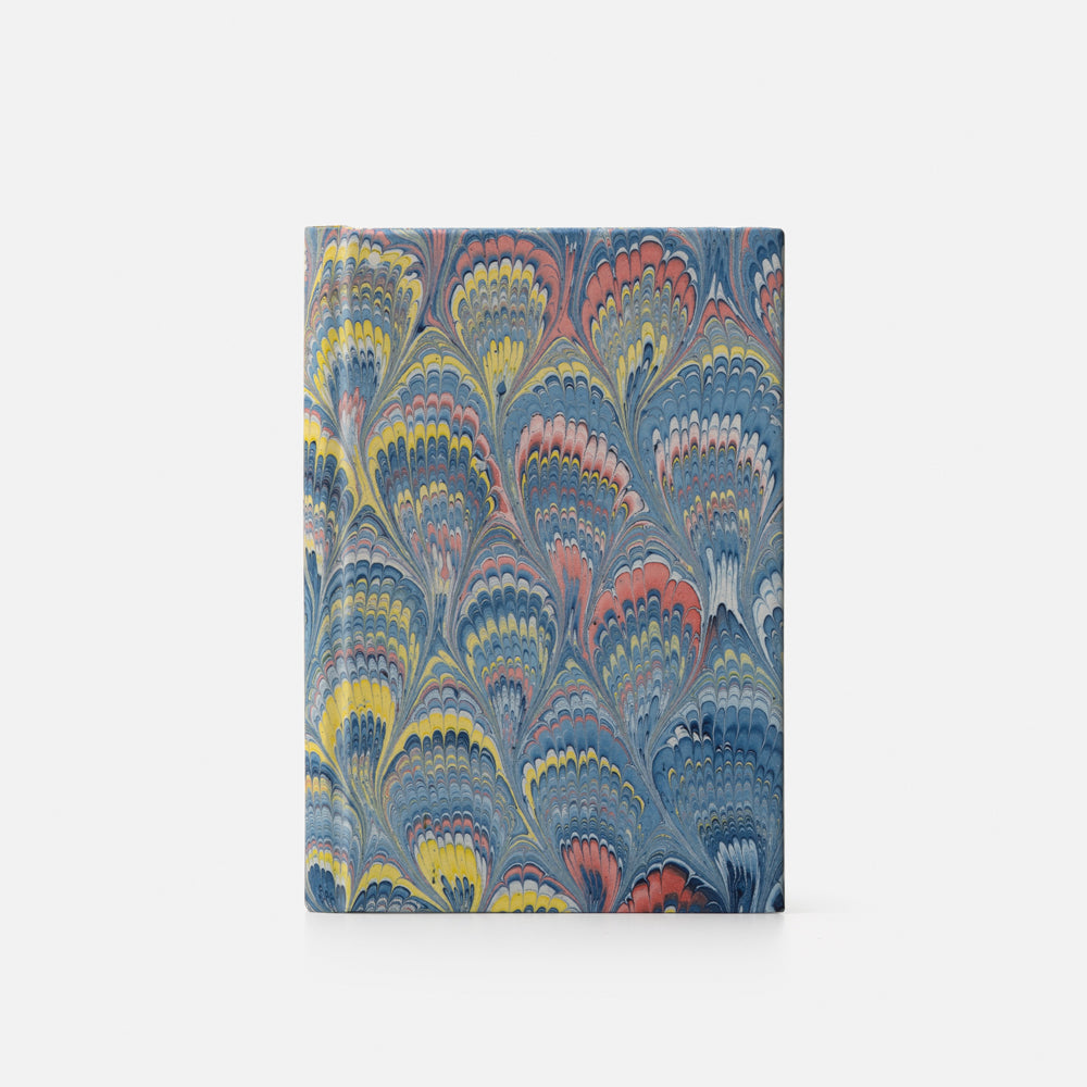 Taccuino pagine a righe<br>Copertina rigida - Collezione Pavoni