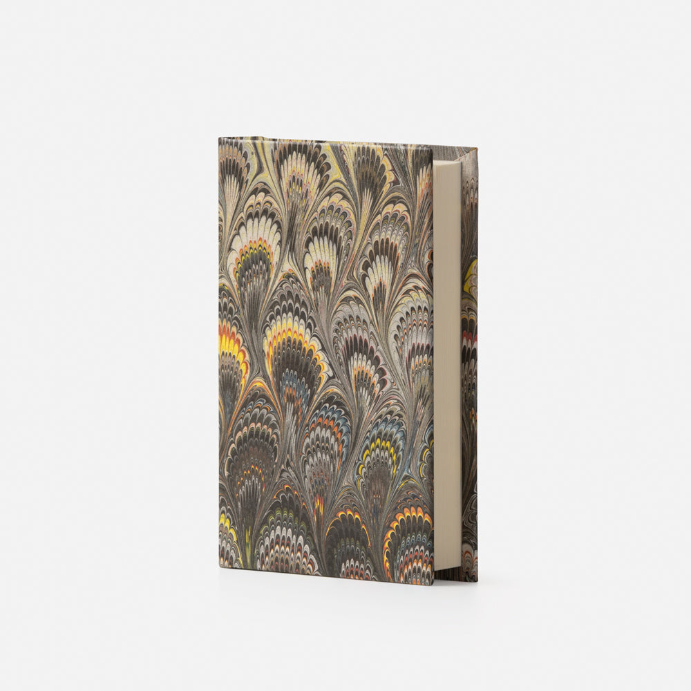 Taccuino pagine a righe<br>Copertina rigida - Collezione Pavoni