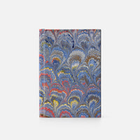 Taccuino pagine a righe<br>Copertina rigida - Collezione Pavoni