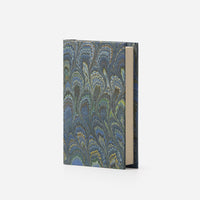 Taccuino pagine a righe<br>Copertina rigida - Collezione Pavoni