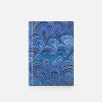 Taccuino pagine a righe<br>Copertina rigida - Collezione Pavoni