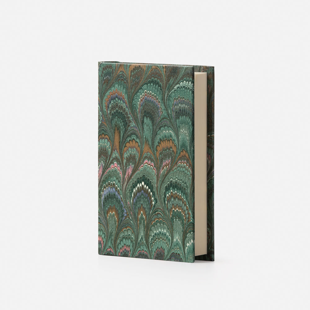 Taccuino pagine a righe<br>Copertina rigida - Collezione Pavoni