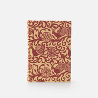 Taccuino pagine a righe<br>Copertina rigida - Collezione xilografata