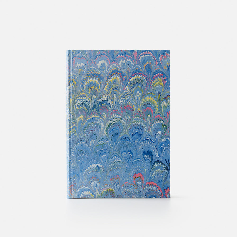 Taccuino pagine a righe<br>Copertina rigida - Collezione Pavoni