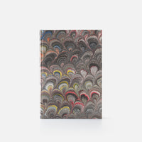 Taccuino pagine a righe<br>Copertina rigida - Collezione Pavoni