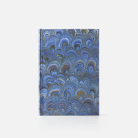 Taccuino pagine a righe<br>Copertina rigida - Collezione Pavoni