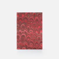 Taccuino pagine a righe<br>Copertina rigida - Collezione Pavoni