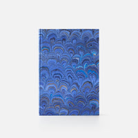 Taccuino pagine a righe<br>Copertina rigida - Collezione Pavoni