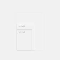 Taccuino pagine a righe<br>Copertina rigida - Collezione Pavoni