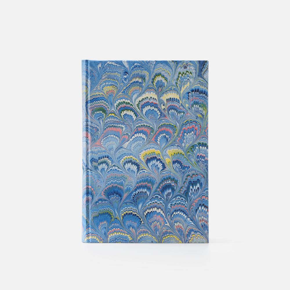 Taccuino pagine a righe<br>Copertina rigida - Collezione Pavoni