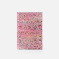 Taccuino pagine a righe<br>Copertina rigida - Collezione Pavoni