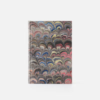 Taccuino pagine a righe<br>Copertina rigida - Collezione Pavoni