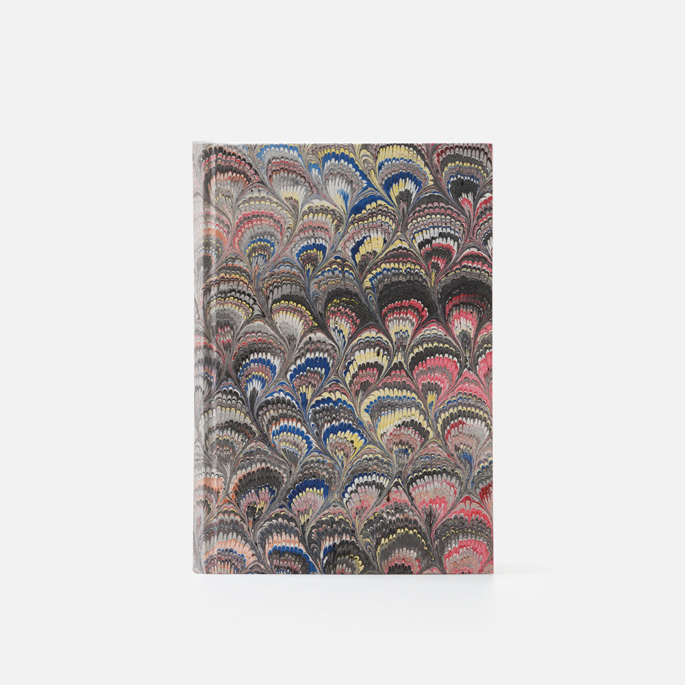 Taccuino pagine a righe<br>Copertina rigida - Collezione Pavoni