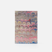 Taccuino pagine a righe<br>Copertina rigida - Collezione Pavoni