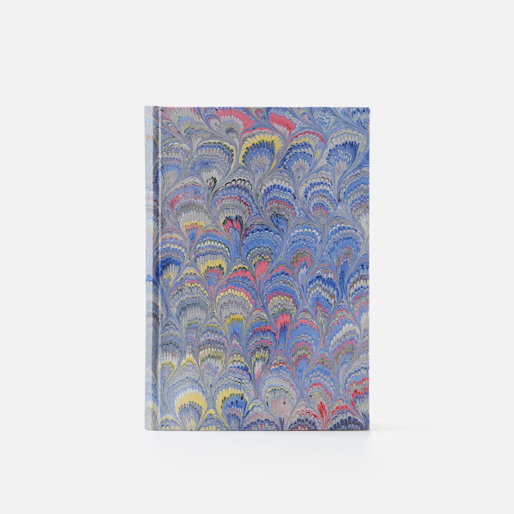 Taccuino pagine a righe<br>Copertina rigida - Collezione Pavoni