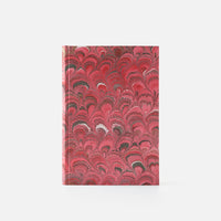 Taccuino pagine a righe<br>Copertina rigida - Collezione Pavoni