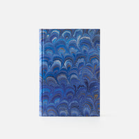 Taccuino pagine a righe<br>Copertina rigida - Collezione Pavoni