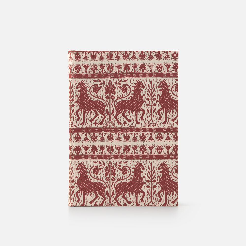 Taccuino pagine a righe<br>Copertina rigida - Collezione xilografata