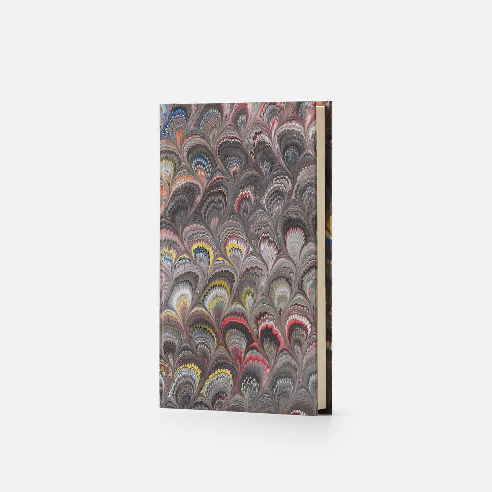 Taccuino pagine a righe<br>Copertina rigida - Collezione Pavoni