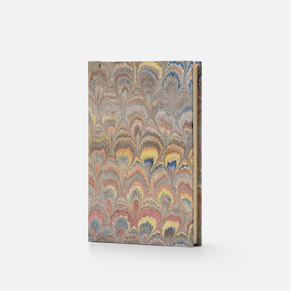 Taccuino pagine a righe<br>Copertina rigida - Collezione Pavoni