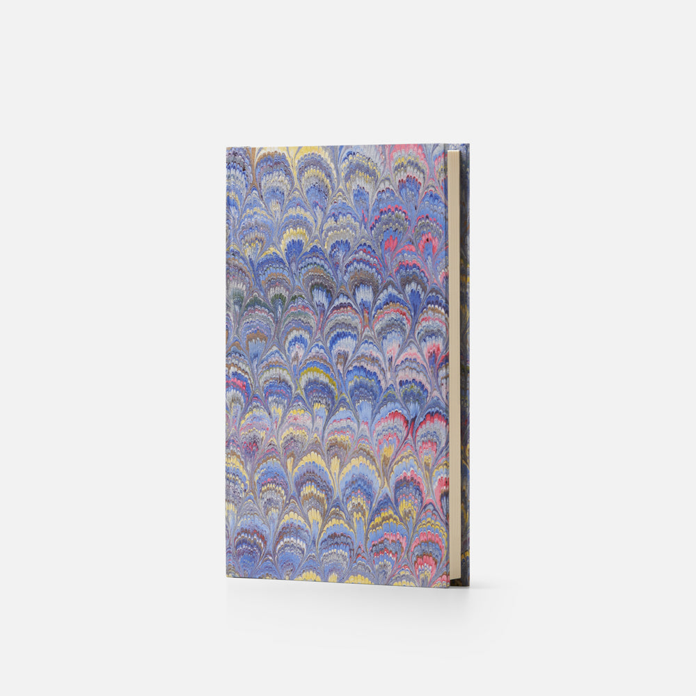 Taccuino pagine a righe<br>Copertina rigida - Collezione Pavoni