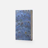 Taccuino pagine a righe<br>Copertina rigida - Collezione Pavoni