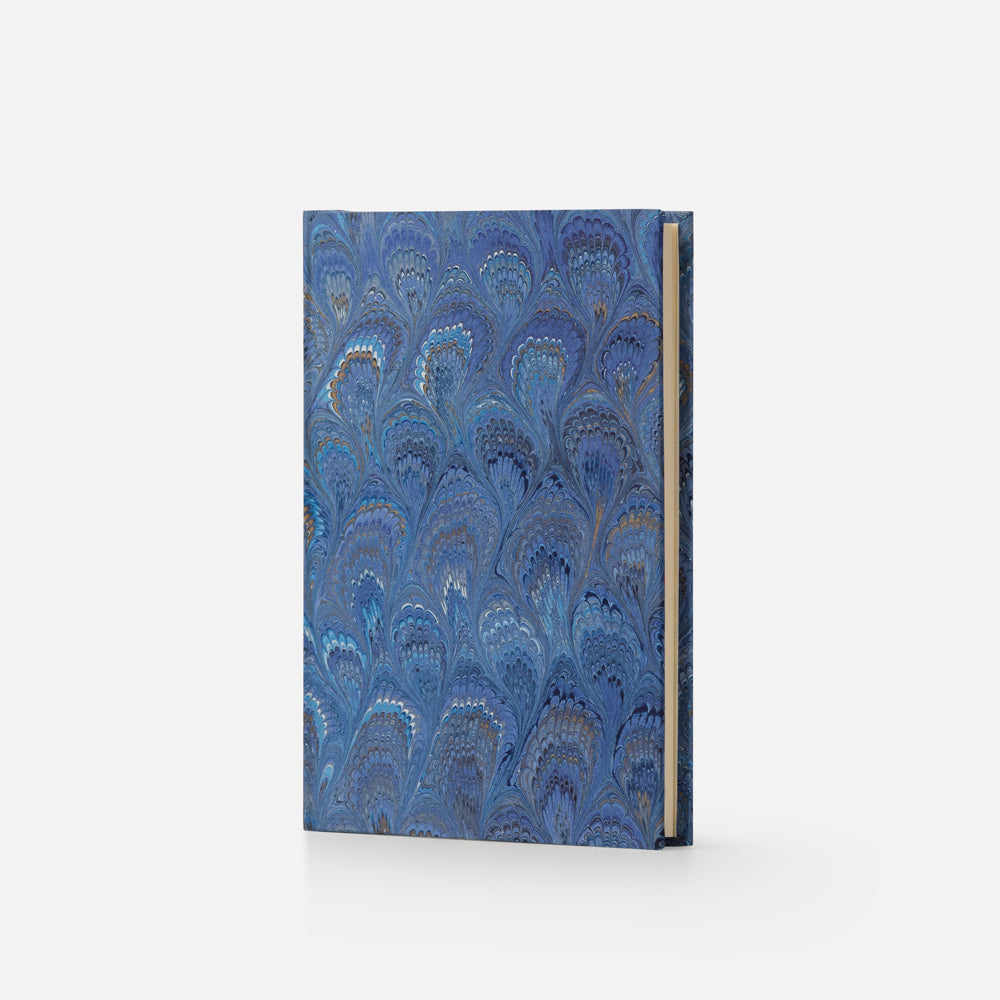 Taccuino pagine a righe<br>Copertina rigida - Collezione Pavoni