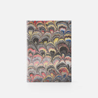 Taccuino pagine a righe<br>Copertina rigida - Collezione Pavoni