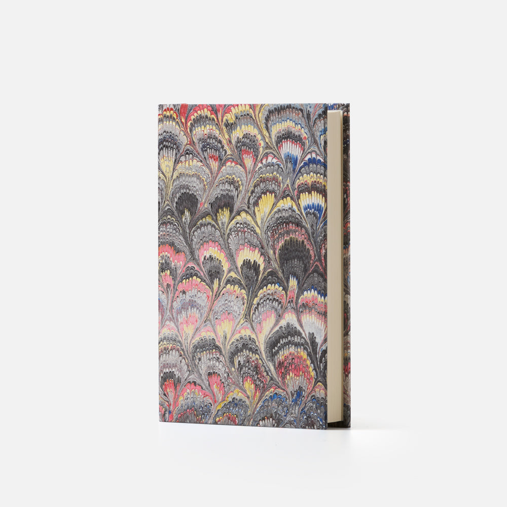 Taccuino pagine a righe<br>Copertina rigida - Collezione Pavoni