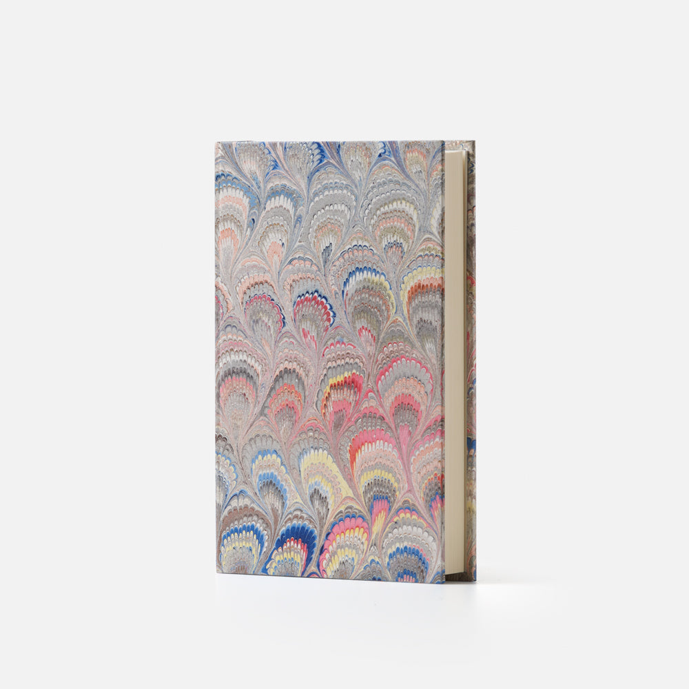Taccuino pagine a righe<br>Copertina rigida - Collezione Pavoni
