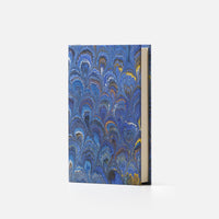 Taccuino pagine a righe<br>Copertina rigida - Collezione Pavoni
