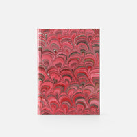 Taccuino pagine a righe<br>Copertina rigida - Collezione Pavoni