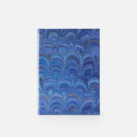 Taccuino pagine a righe<br>Copertina rigida - Collezione Pavoni