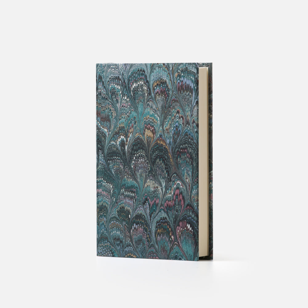 Taccuino pagine a righe<br>Copertina rigida - Collezione Pavoni