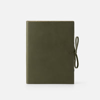 Taccuino pagine bianche<br>Copertina morbida - Collezione pelle