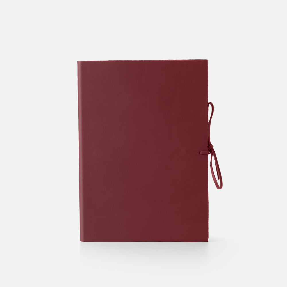 Taccuino pagine bianche<br>Copertina morbida - Collezione pelle