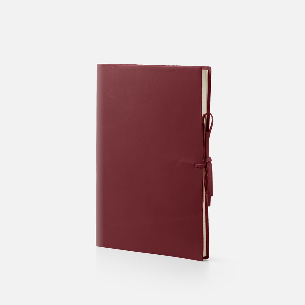 Taccuino pagine bianche<br>Copertina morbida - Collezione pelle
