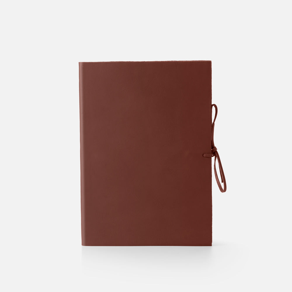 Taccuino pagine bianche<br>Copertina morbida - Collezione pelle