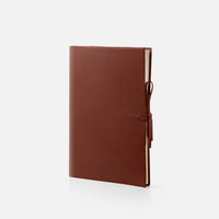 Taccuino pagine bianche<br>Copertina morbida - Collezione pelle